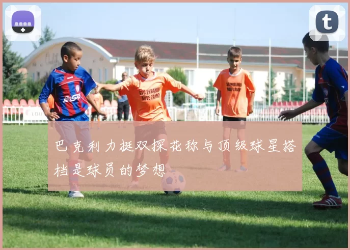 巴克利力挺双探花称与顶级球星搭档是球员的梦想