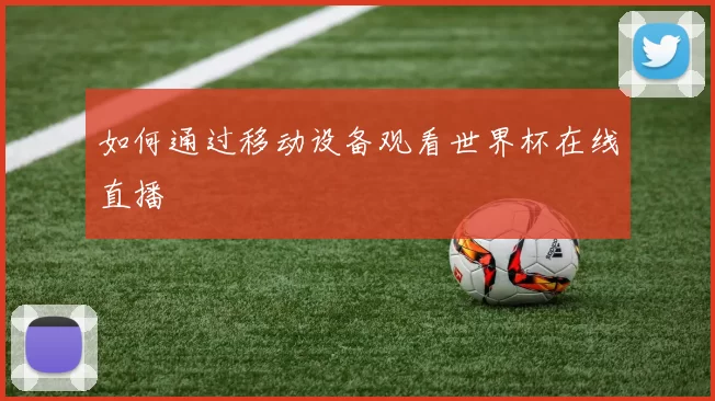 如何通过移动设备观看世界杯在线直播