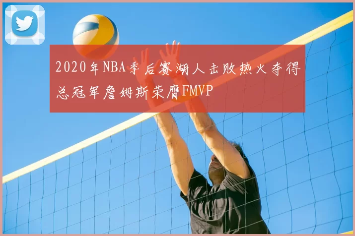 2020年NBA季后赛湖人击败热火夺得总冠军詹姆斯荣膺FMVP