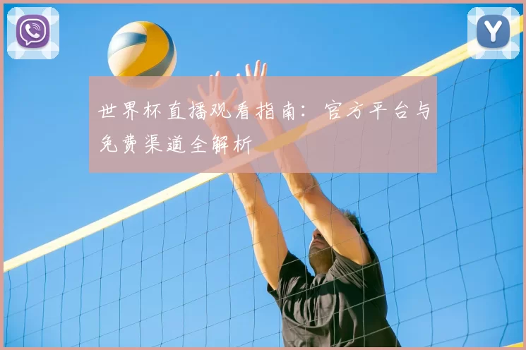世界杯直播观看指南:官方平台与免费渠道全解析