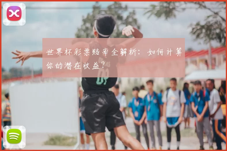 世界杯彩票赔率全解析:如何计算你的潜在收益?